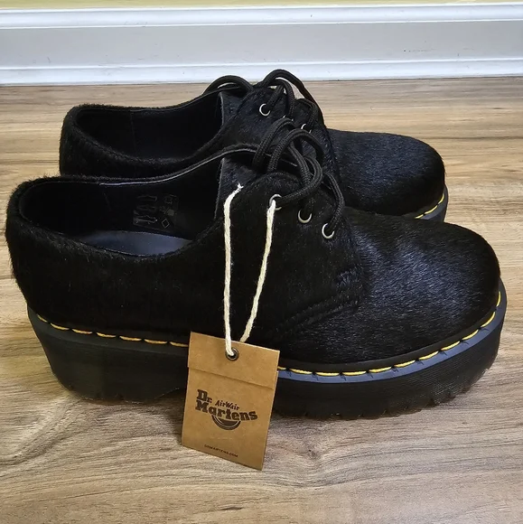 Dr. Martens | Shoes | Dr Martens Quad Platform Derby Black  display picture 1